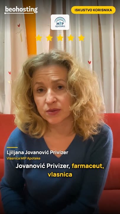 Ljiljana Jovanović Privizer - BeoHosting iskustvo korisnika